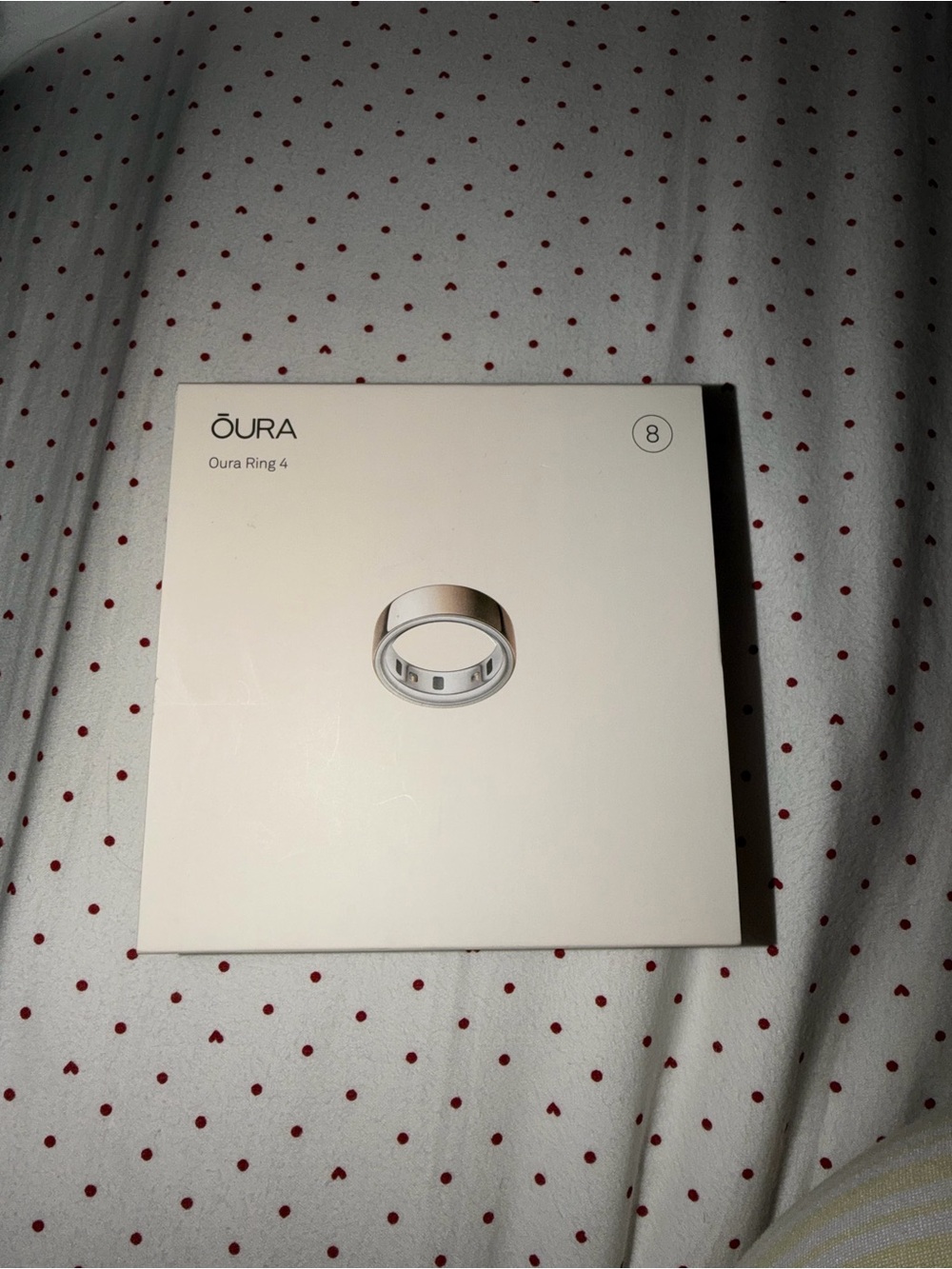 Oura Ring 4 Gen 4- Rose gold Size 8